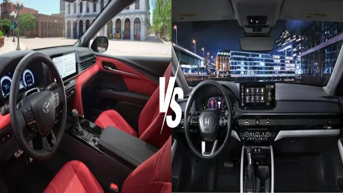 Camry vs Accord Interior