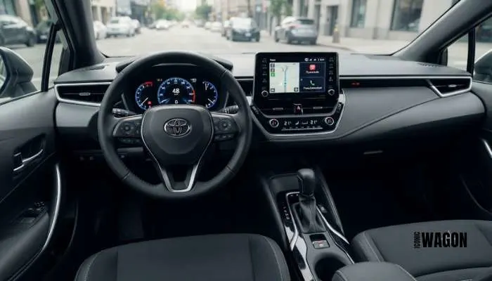 2026 Toyota Corolla modern dashboard and digital instrument panel screens